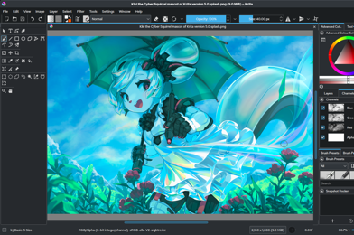 Krita screenshot